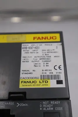 FANUC A06B-6079-H201 SERVO AMPLIFIER STOCK 112B