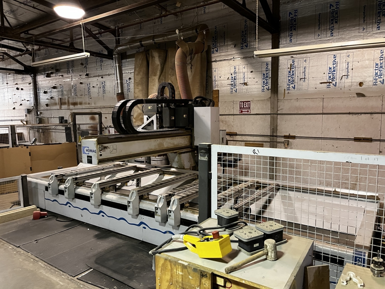 Used HOMAG OPTIMAT CNC Stone Routers Pennsylvania US | RT Machine Company #136772