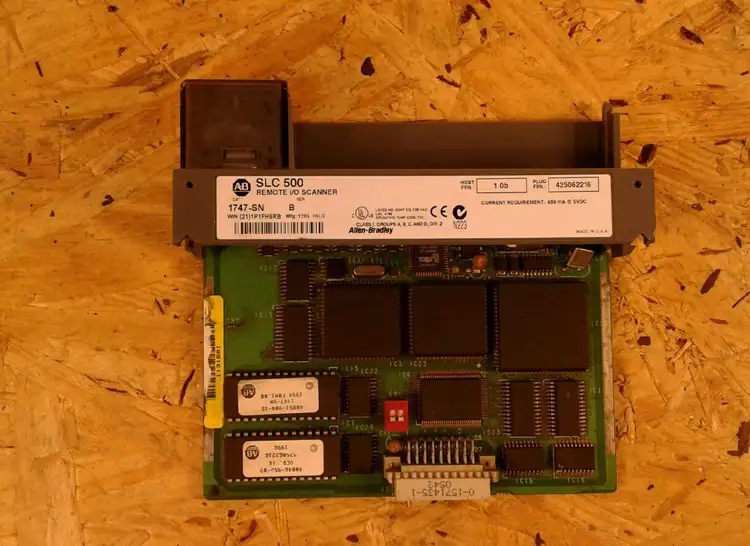 Used Allen-Bradley 1747-SN, SER B PLC Processors | Palmetto Automation #1156442