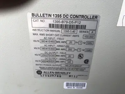 USED ALLEN-BRADLEY 1395-B79-D5-P12