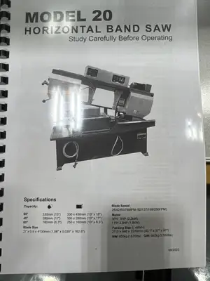 Stanko Model-20 Band saw