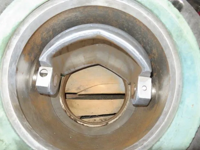 Fisher 10" V150 v-ball control valve