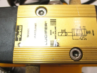 USED EL-0-MATIC ES 65/A/N-4 ACTUATOR and Parker 2341NAKBJM1 + BACH