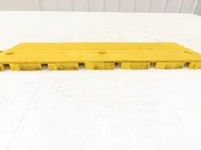Wearwell H-9391 ErgoDeck Mat - 6 x 18", Ramp Edge 7/8" Thick Lot of 22pcs