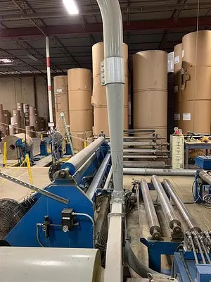 USED PACIFIC MACHINE DESIGN TWO DRUM WINDER