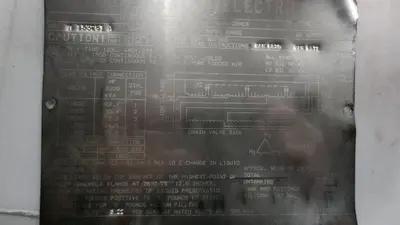 USED GENERAL ELECTRIC 1500 KVA TRANSFORMER