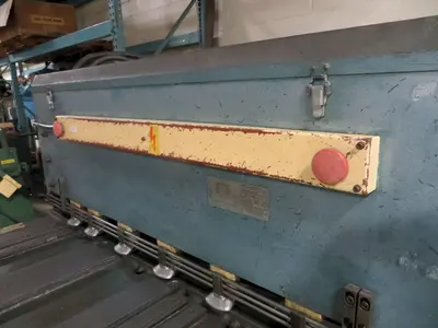 3/16" x 10 ft. Amada Mechanical Power Shear Model M-3045