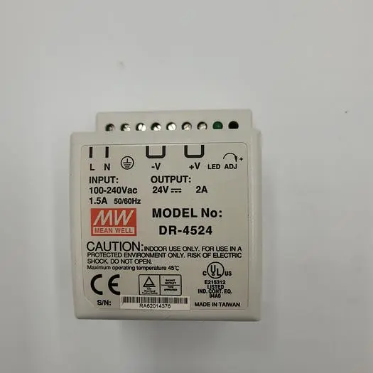 Used ADVANTECH ADVANTECH DR-4524 POWER SUPPLY Power Supplies | ND Industrial Surplus #1218283
