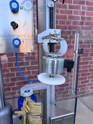USED CAPMATIC SLEEVESTAR 300 FULL SLEEVE STAINLESS STEEL LABELING MACHINE