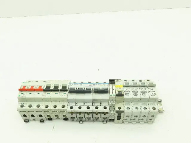 Moeller AB Eaton Circuit Breaker Single 3 Phase 1-50A 415V Din Rail Mixed Lot