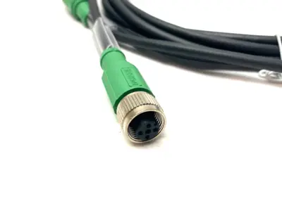 USED PHOENIX CONTACT DOUBLE ENDED CORDSET M12 MALE TO FEMALE