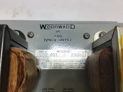 Woodward 2301 Motor Operated Potentiometer/Speed Sensor/Signal Converter/Power Supply/Amplifier/Voltage Switch (Set)
