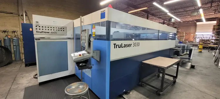 Used 2013 TRUMPF TRULASER 3030 Laser Cutters Illinois US | Kempler Industries 4 #162525
