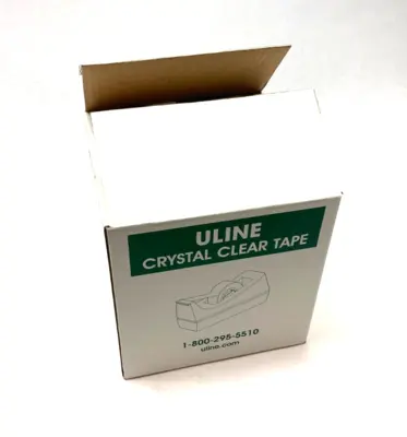 USED U-LINE CRYSTAL CLEAR TAPE 3/4" X 36 YDS