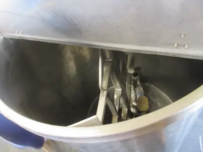 Jacket Mixing Tank, Stainless Steel