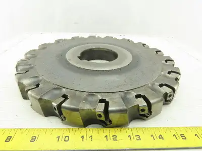 Dijet HSM12.18-10432L 12" Indexable Face Shell Mill LH 76mm Arbor 18 Flute