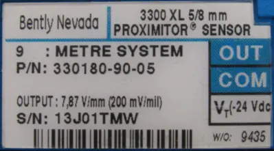 USED BENTLY NEVADA 330180-90-05 PROXIMITOR SENSOR 3301809005
