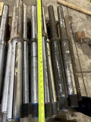 2.5" DAHLSTROM ROLLFORMER PARTS, SHAFT ARBORS, GEARS, SIDE PASSES & MORE: STOCK #22621