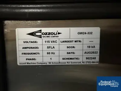 USED Cozzoli Cozzoli GW24 Vial Washer