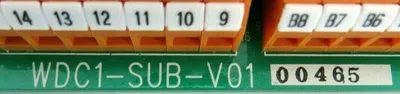 NEW TORAY WDC1-SUB-V01 CONTROL BOARD WDC1SUBV01 AP-1184A