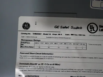 USED GE THN3362