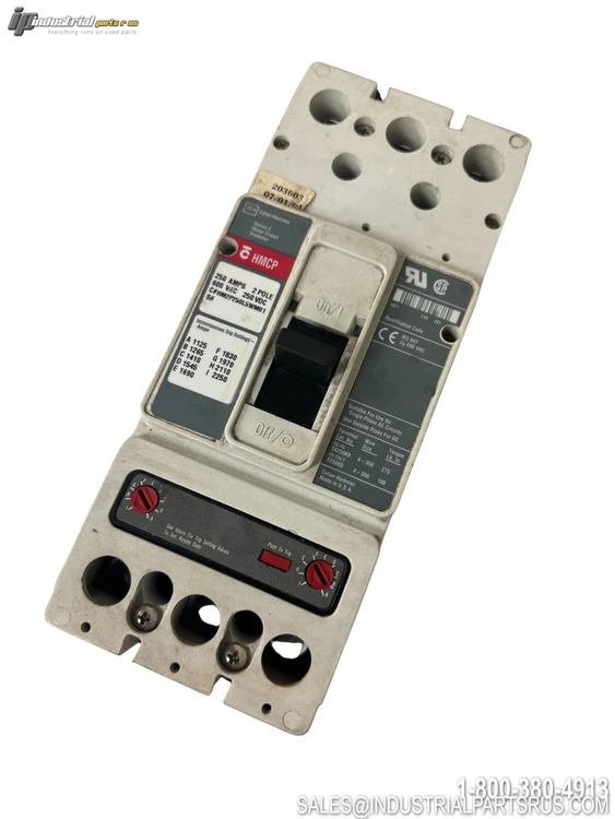 Used CUTLER-HAMMER HM2P250L5WM01 Circuit Breakers Kentucky US | Industrial Parts R Us Inc. #1183735