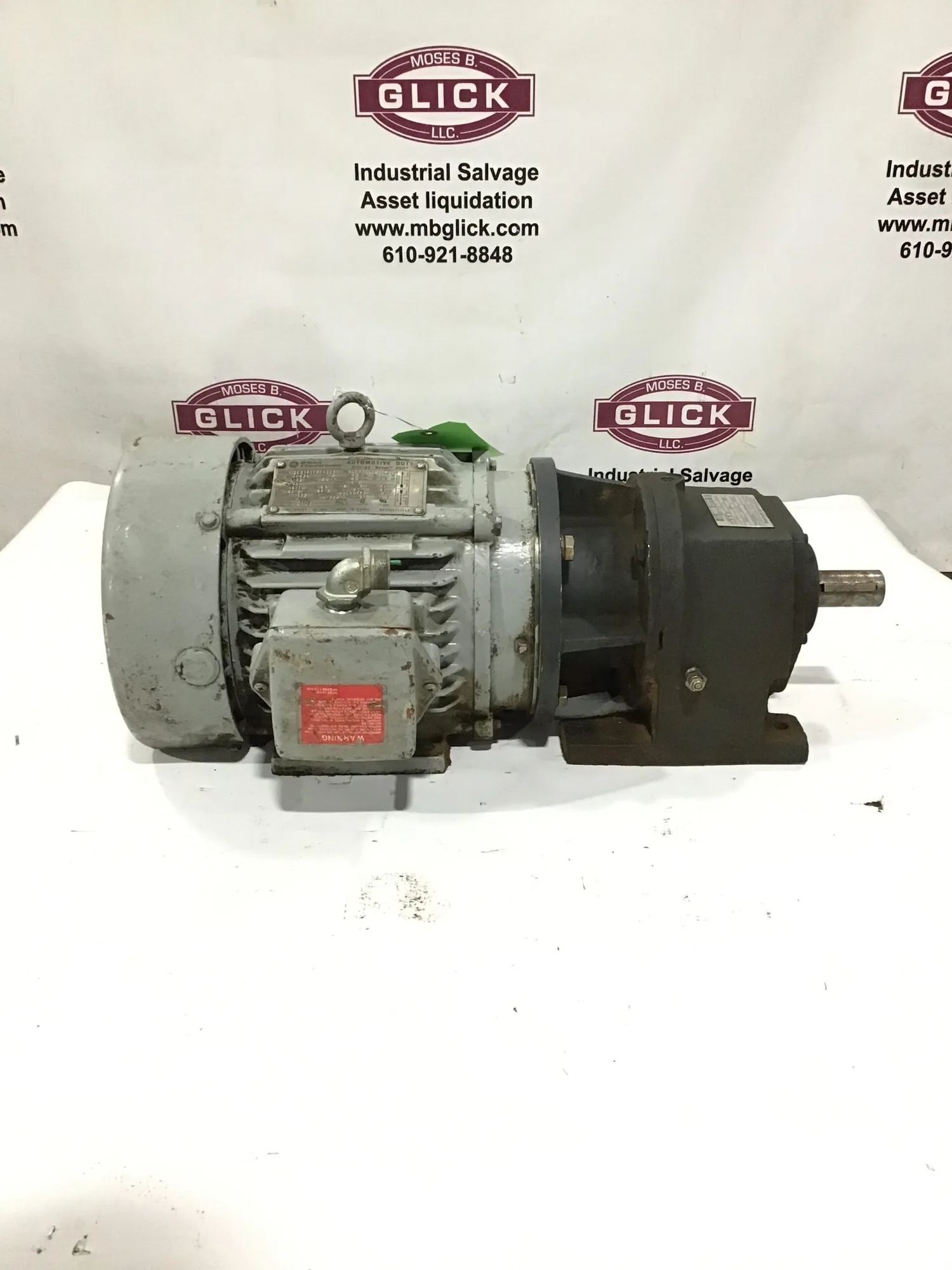 Hub City HT4062E Gearmotor 13.75:1 Ratio 7.5 HP w/ GE Motor 3HP 3PH