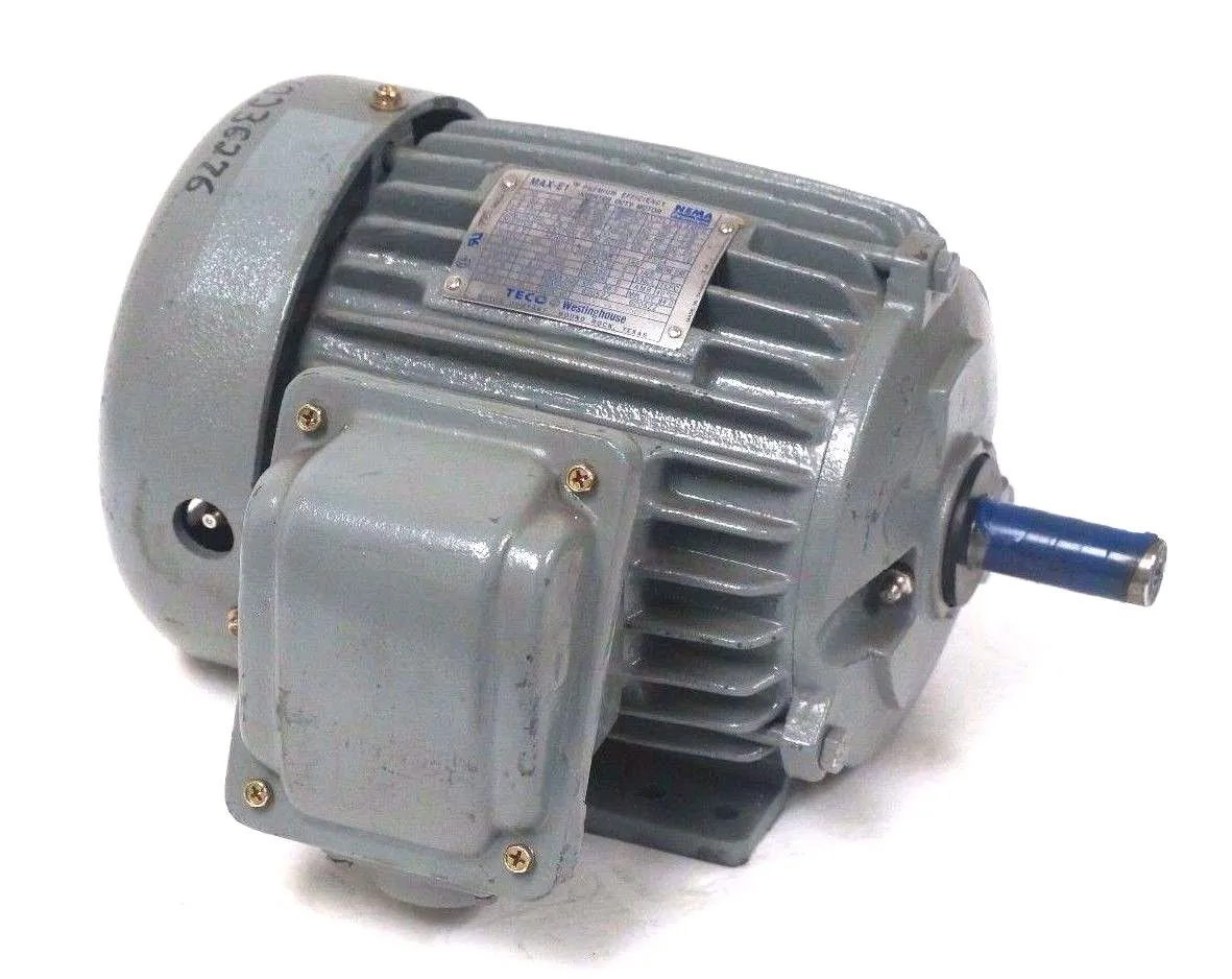 NEW TECO/ WESTINGHOUSE EP1/54 MOTOR 1.5HP, EP154