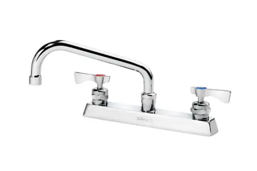 Krowne 15-508L Deck Mount Faucet - 8" Swing Spout, 8" Centers