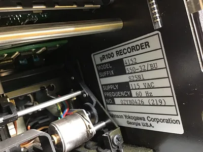 Yokogawa 4152 uR100 Temperature Chart Recorder 115VAC 60Hz