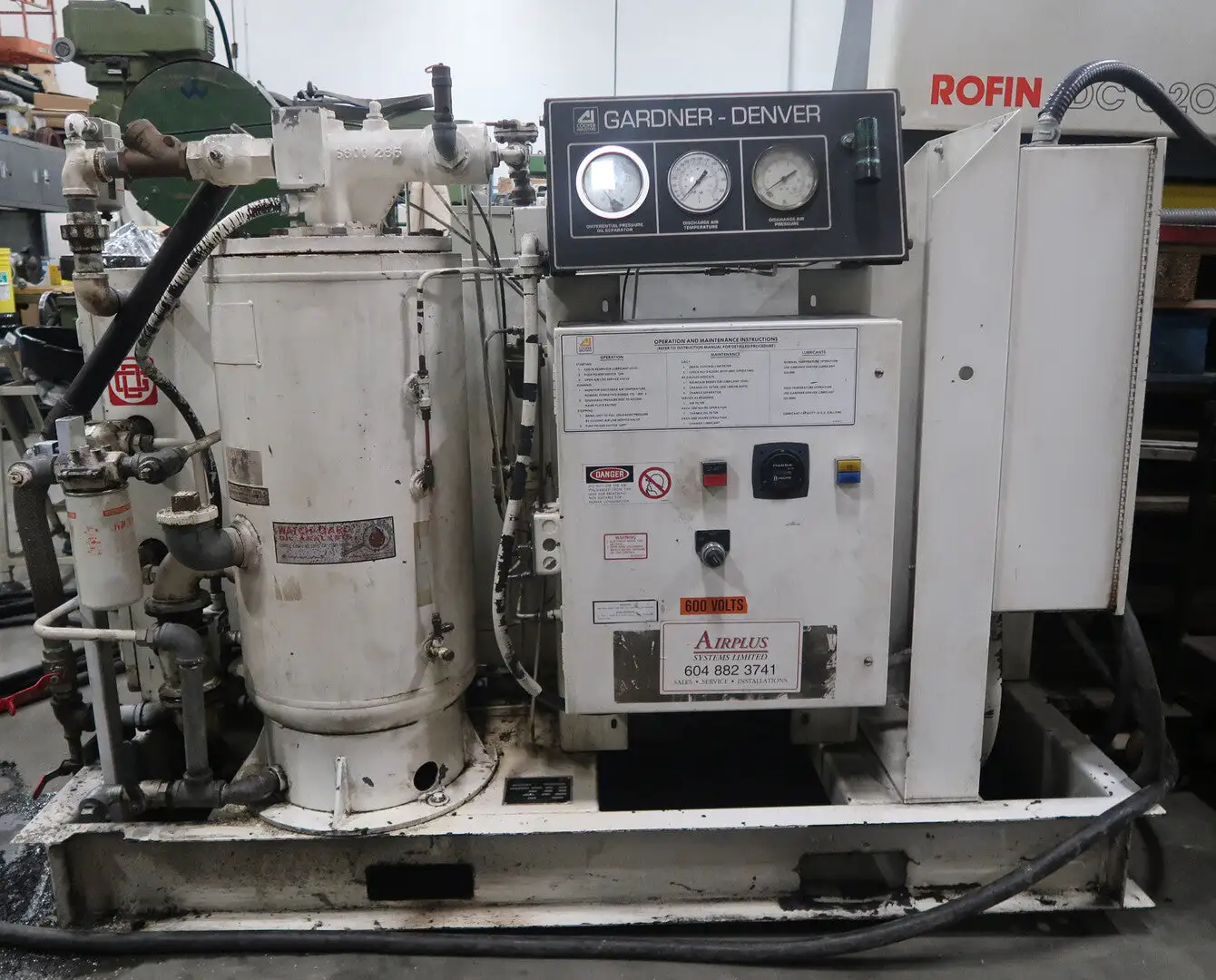 USED 1984 GARDNER-DENVER ECHQJD