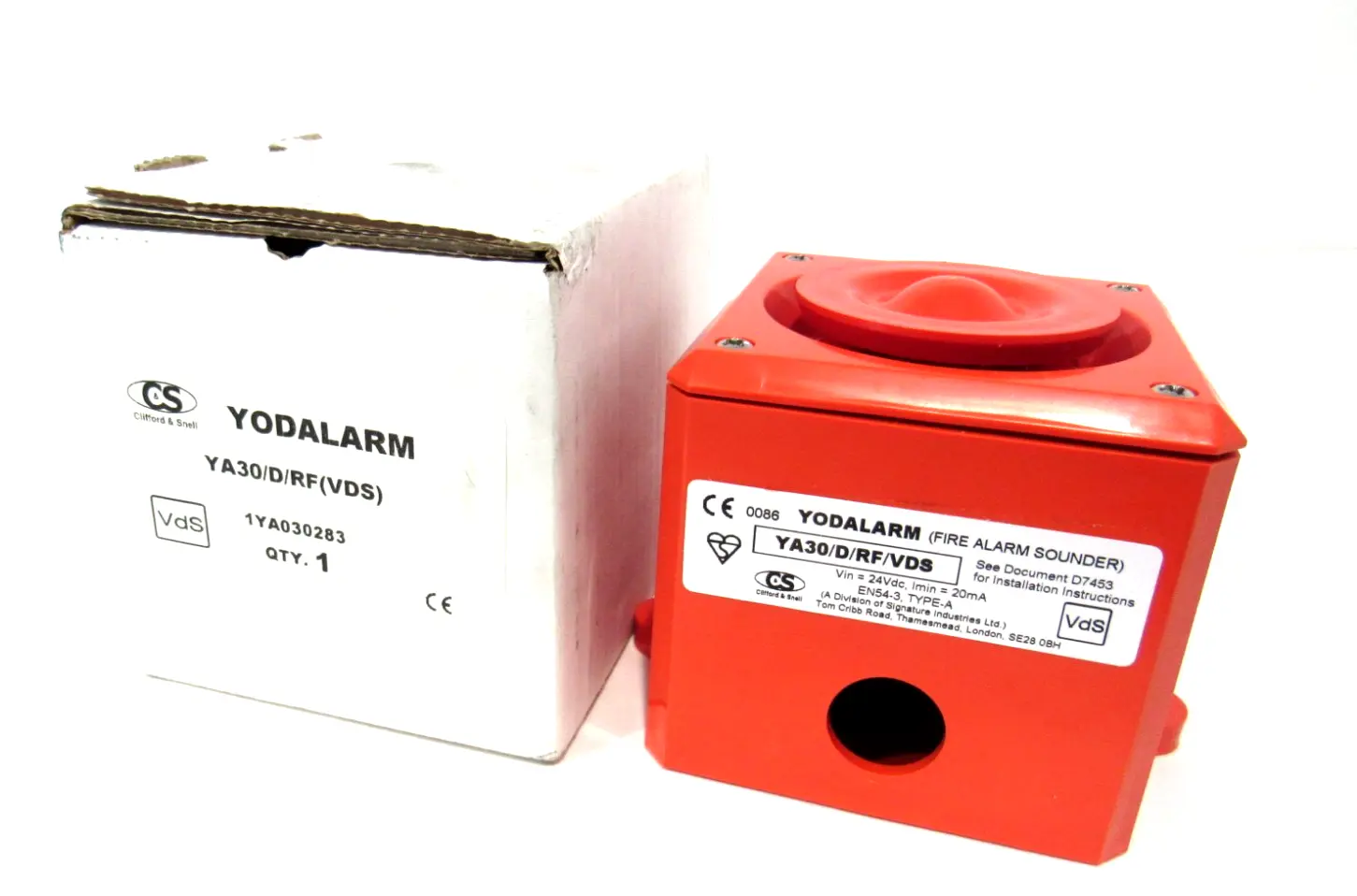 NEW C&S CONTROLS YA30/D/RF FIRE ALARM SOUNDER YA30DRF