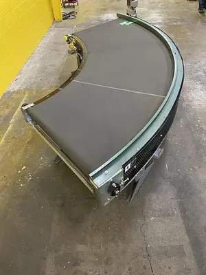 Used 2016 TRANSNORM BELTED CURVE CONVEYOR Belt Conveyors Wisconsin US | Packer City Sales #1297933