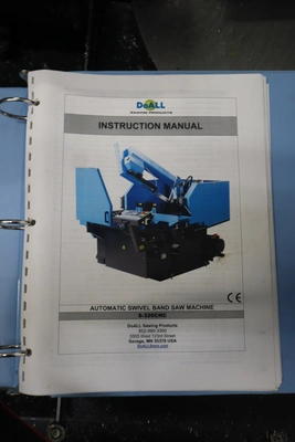 Used DOALL STRUCTURALL S-320CNC Horizontal Band Saws Minnesota US | Machinesused.com #1377487
