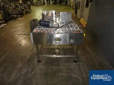USED New Jersey Machine NJM/CLI Bi Flow Conveyor, 30" x 64