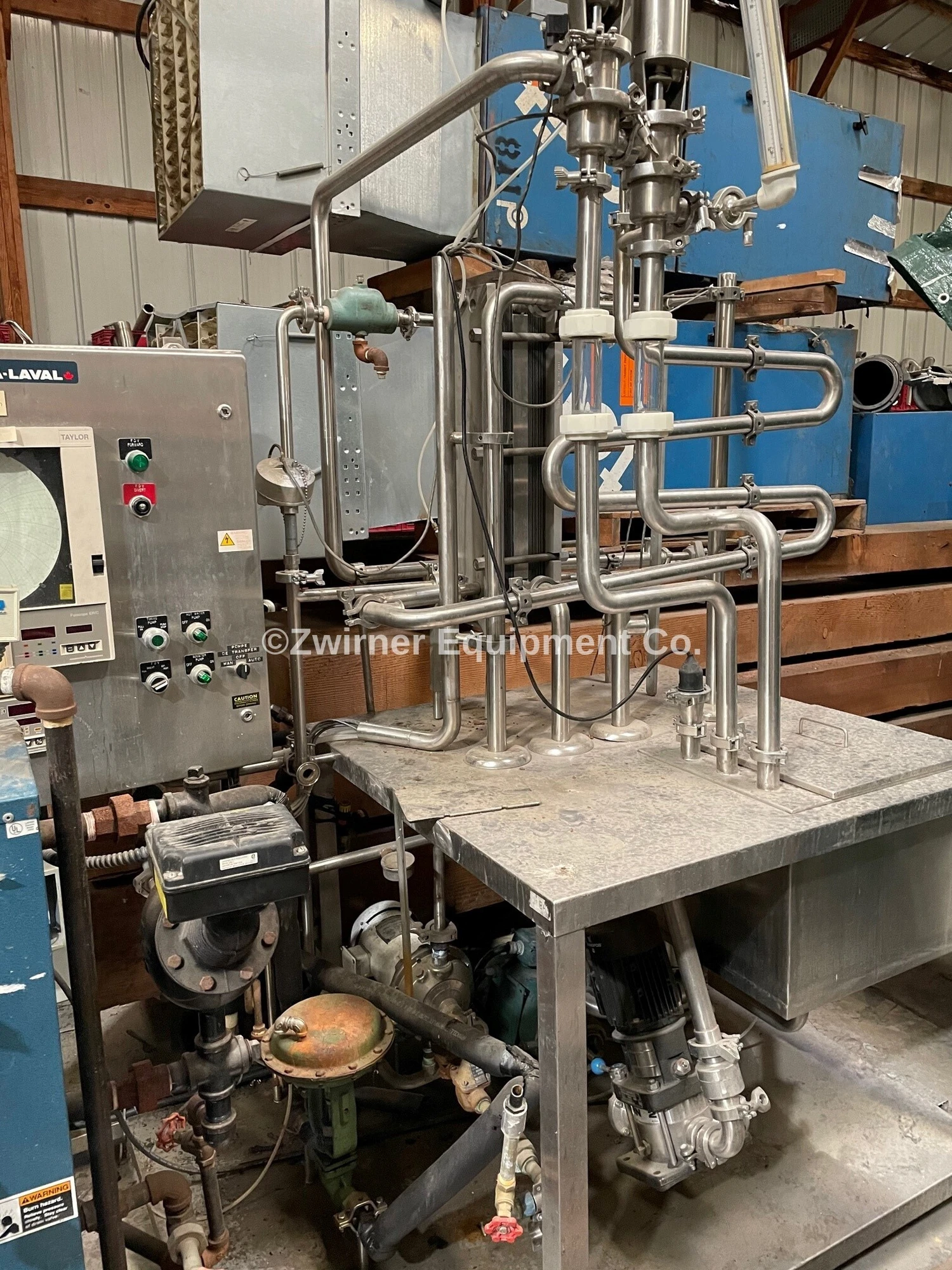 Used Alfa Laval _UNKNOWN_ Pasteurizers Tennessee US | Zwirner Equipment #1173378