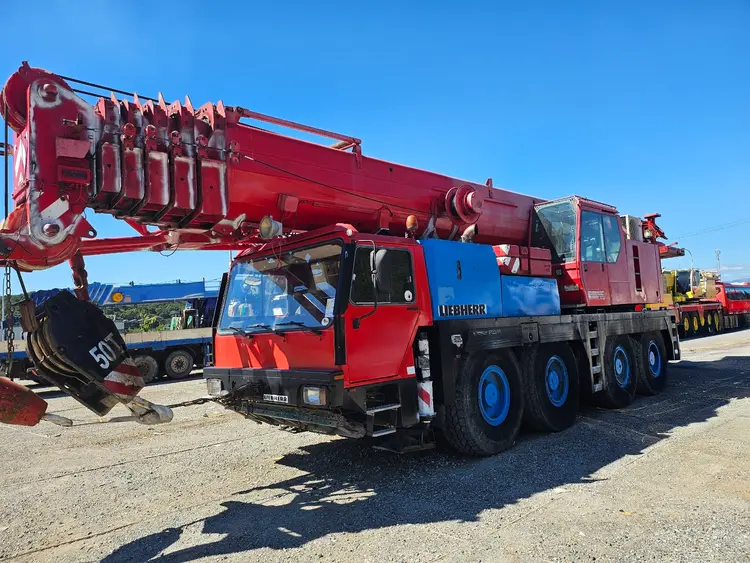 Used 2002 LIEBHERR LTM 1090 Rough Terrain Cranes Texas US | Uriquip #1421007