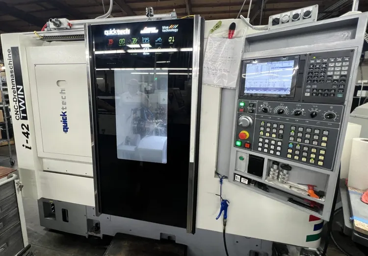 Used 2023 QUICK-TECH I42-TWIN CNC Lathes Arizona US | Midstate Machinery #1259620