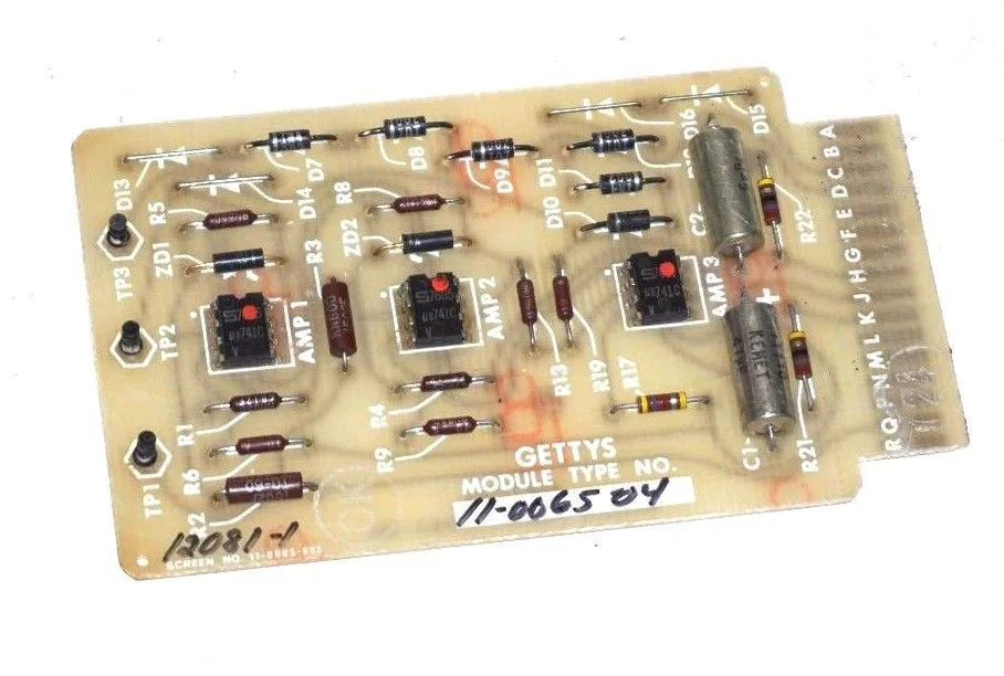 NEW GETTYS 11-0065-04 PC BOARD 11006504