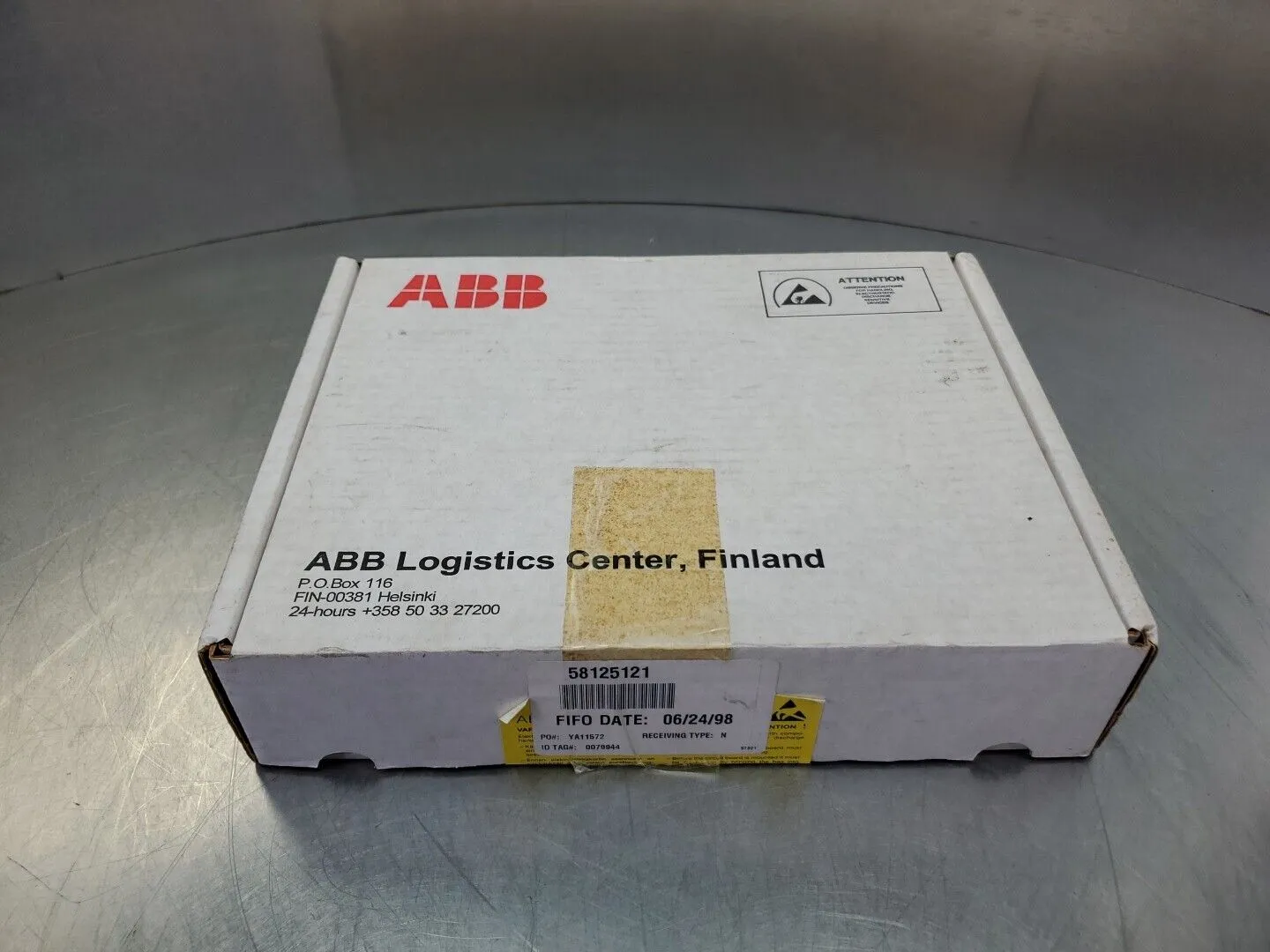 ABB SAFT 189 TSI (58125121) TACHO/SERIAL COMM. CARD. 3A