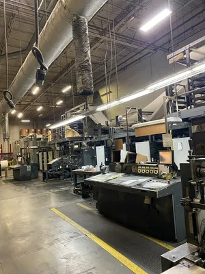 2004 HEIDELBERG MERCURY (2) TOWER (4) WEB PRESS SYSTEM Semi-Commercial Web Offset | Machinery Solutions Group, Inc. (9)