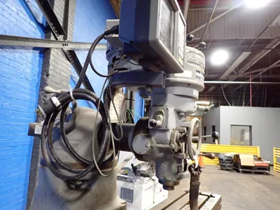 Bridgeport 42" X 9" Vertical Mill