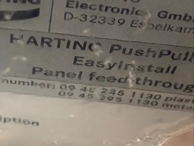 New | in-Stock HARTING 09452451130 Electrical Fittings Michigan US | Maverick Industrial Sales #1400577