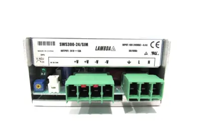 USED LAMBDA SWS300-24/SIM POWER SUPPLY SWS30024SIM