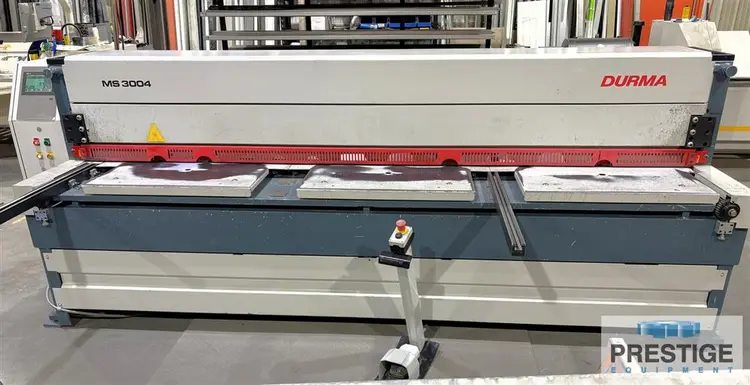 Used 2018 DURMA MS3004 Power Squaring Shears (Inch) New York US | Prestige Equipment #199031