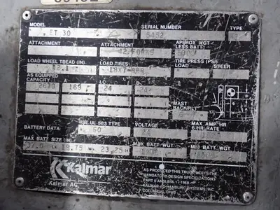 USED KALMAR ET 30