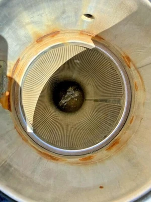 LCO-8 Stainless Steel Basket Strainer Bag Filter Housing Clamp