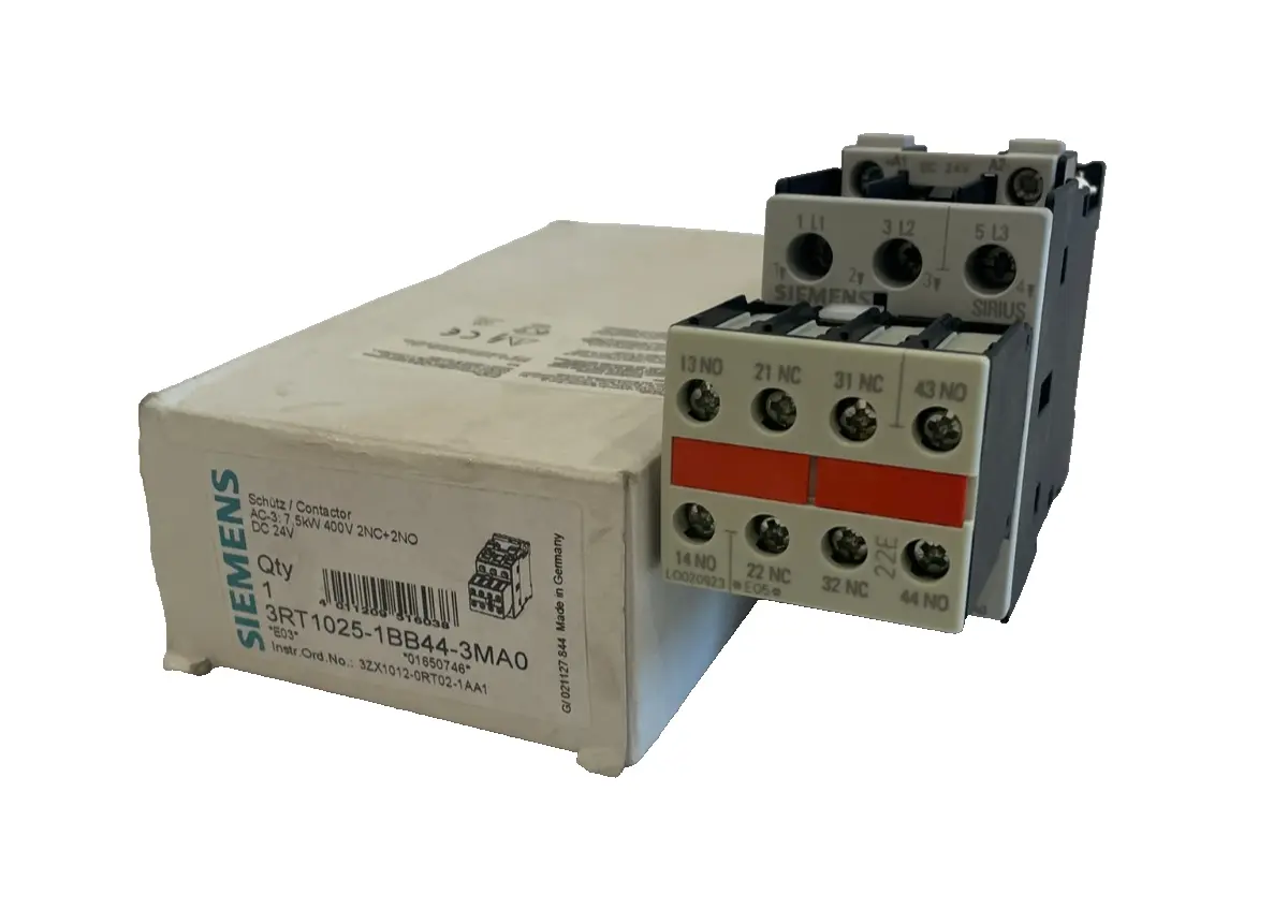 NEW SIEMENS 3RT1025-1BB44-3MA0 CONTACTOR 3RT10251BB443MA0