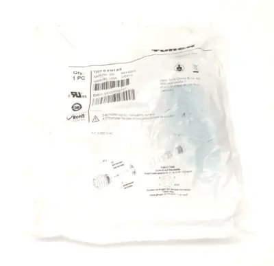 B 4141-0/9,U6410 | Turck B 4141-0/9 Field Wireable 7/8" Connector 4-Pin Female U6410 - New