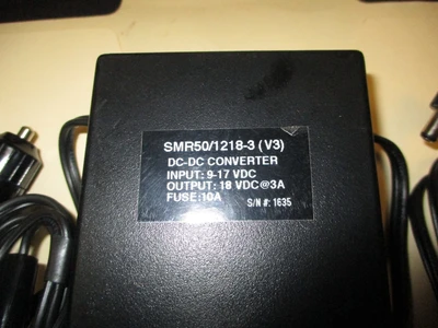 DC-DC Converter w/In Car plug - SMR50/1218-3 (V3)
